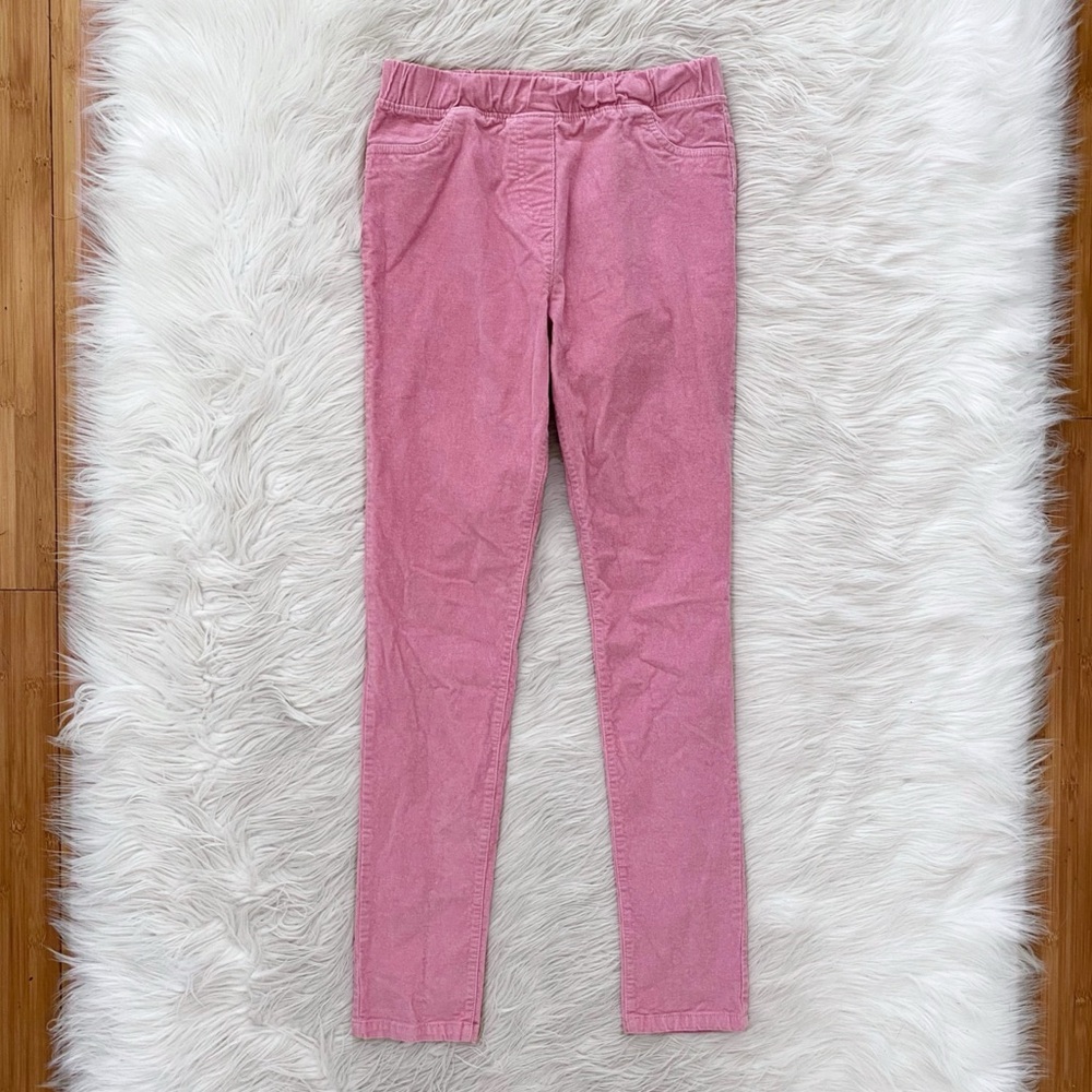 Boden Corduroy Formica Light Pink Cord Leggings Girls Skinny Pull On Pants 14Y